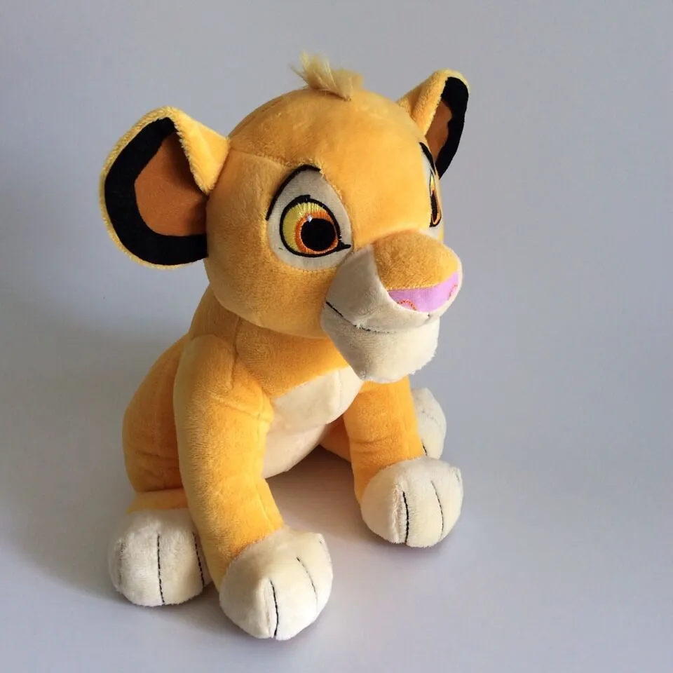 Cute Sitting The Lion King Plush Toys Simba Soft Stuffed Animals