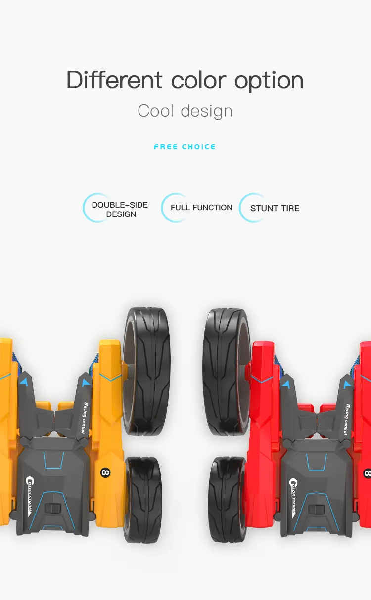 Deformed Remote Control Toy Car with Double-Sided Driving Children′ S Toy RC Car