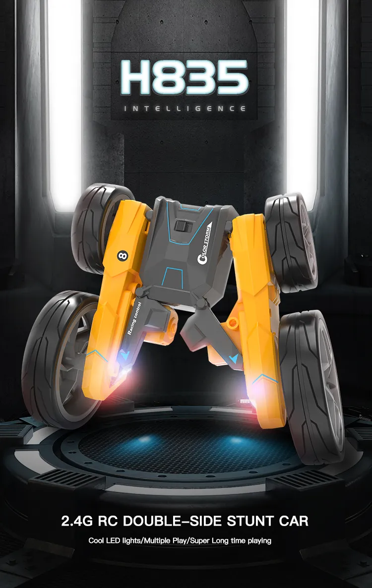 Deformed Remote Control Toy Car with Double-Sided Driving Children′ S Toy RC Car