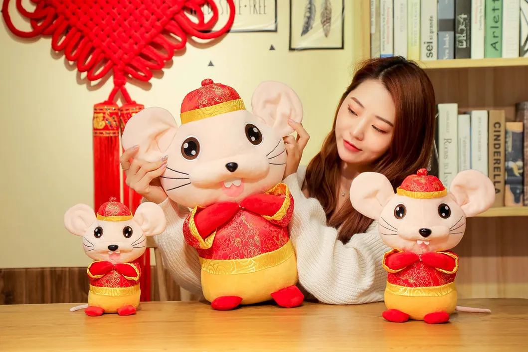 Design Product Stuffed Plush Mouse