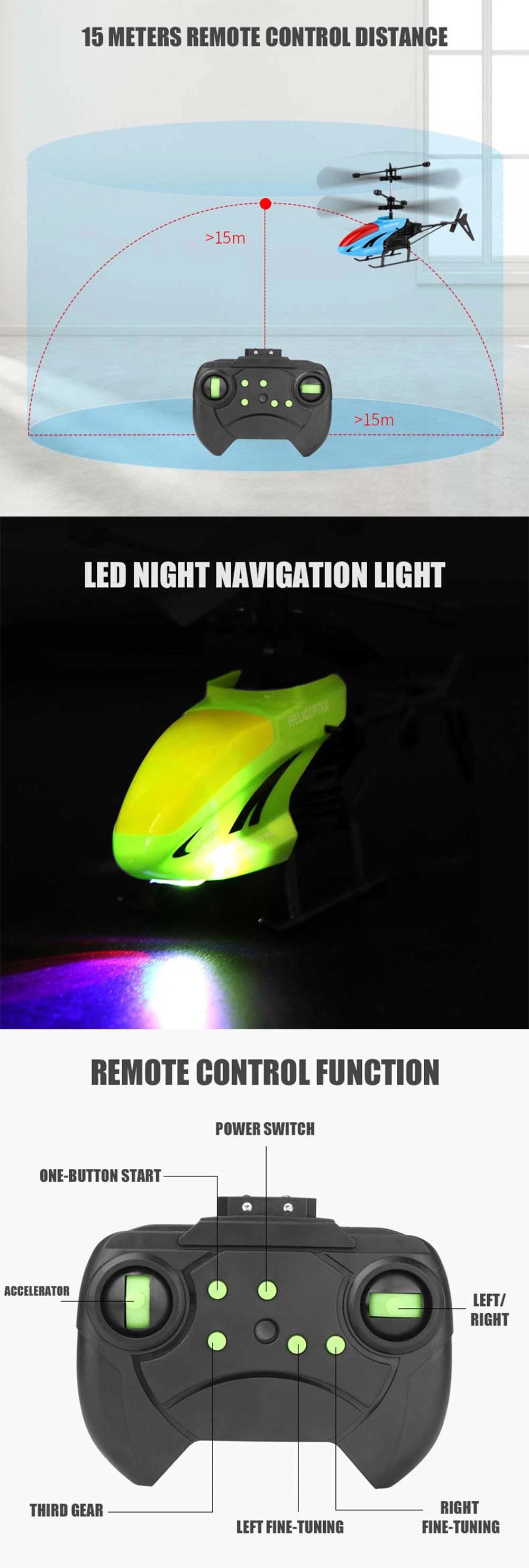 F350 RC Airplane Plane Children′ S Remote Control Helicopter with Light