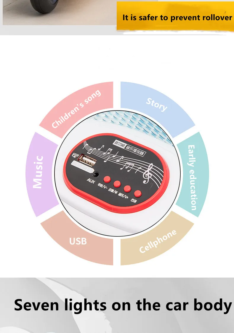 Factory Direct Kids Ride on Car Baby Toy Car Motor Bike Children′ S Electric Motorcycle