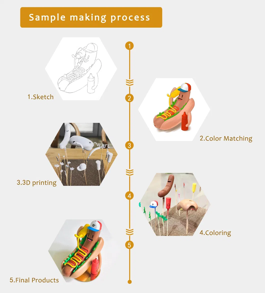 Factory Hot Sale Hand Made Flocking Dolls Cute Mini Bear Doll Wholesale