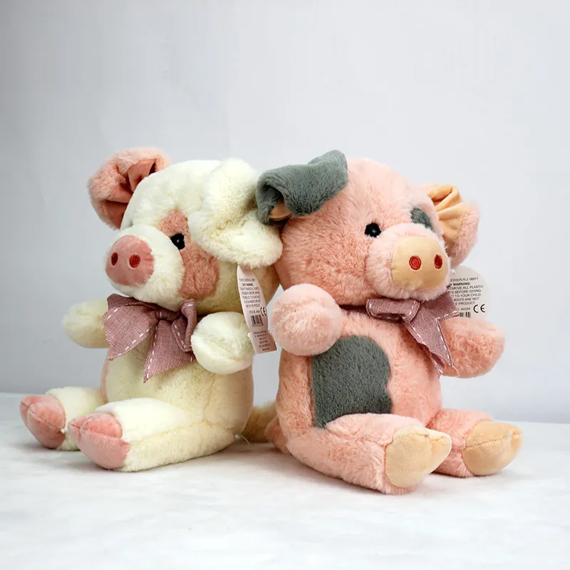 Factory Hot Sale Wholesale Kawaii Happy Stuffed Plush Animal Soft Cartoon Pig Plush Toys