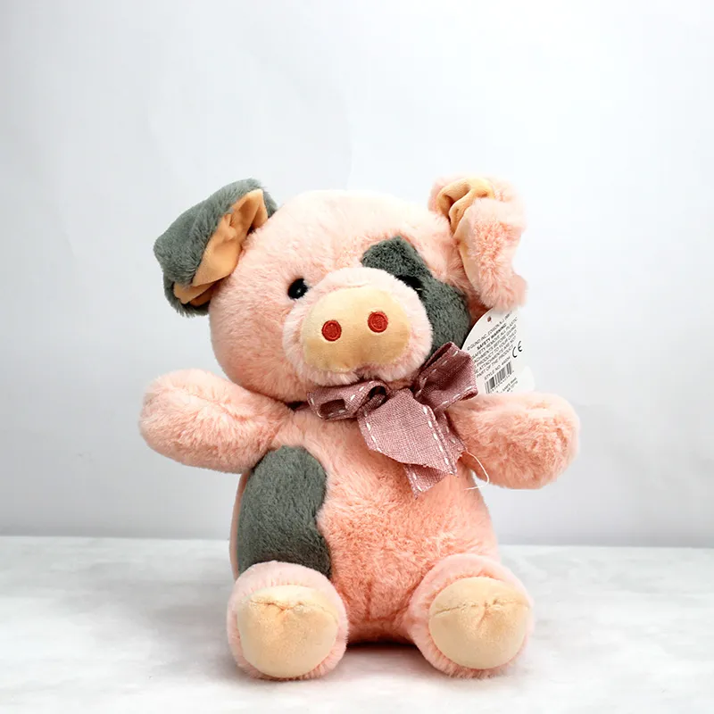 Factory Hot Sale Wholesale Kawaii Happy Stuffed Plush Animal Soft Cartoon Pig Plush Toys