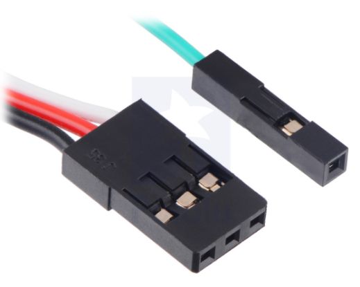 Feetech Fs90-Fb Micro Servo with Position Feedback Potentiometer Through a Fourth (green) Wire