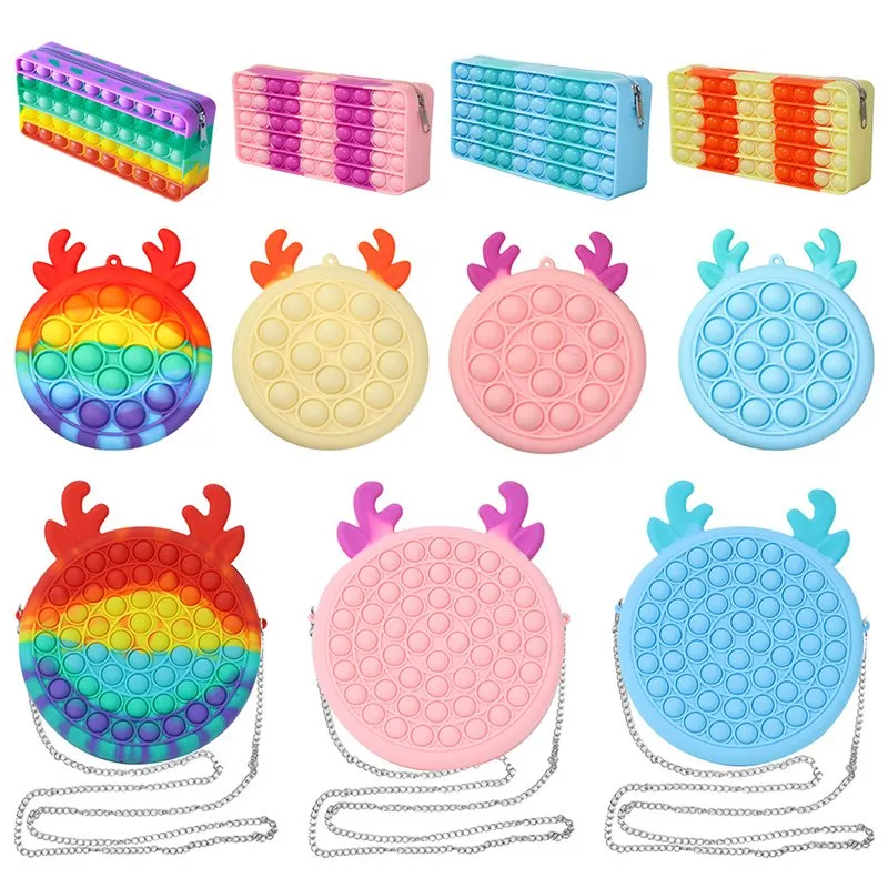 Fidget Toys Bag Wholesale Christmas Decompression Sensory Squeeze Toy Kids for Adults Other Novelty Girl Toys