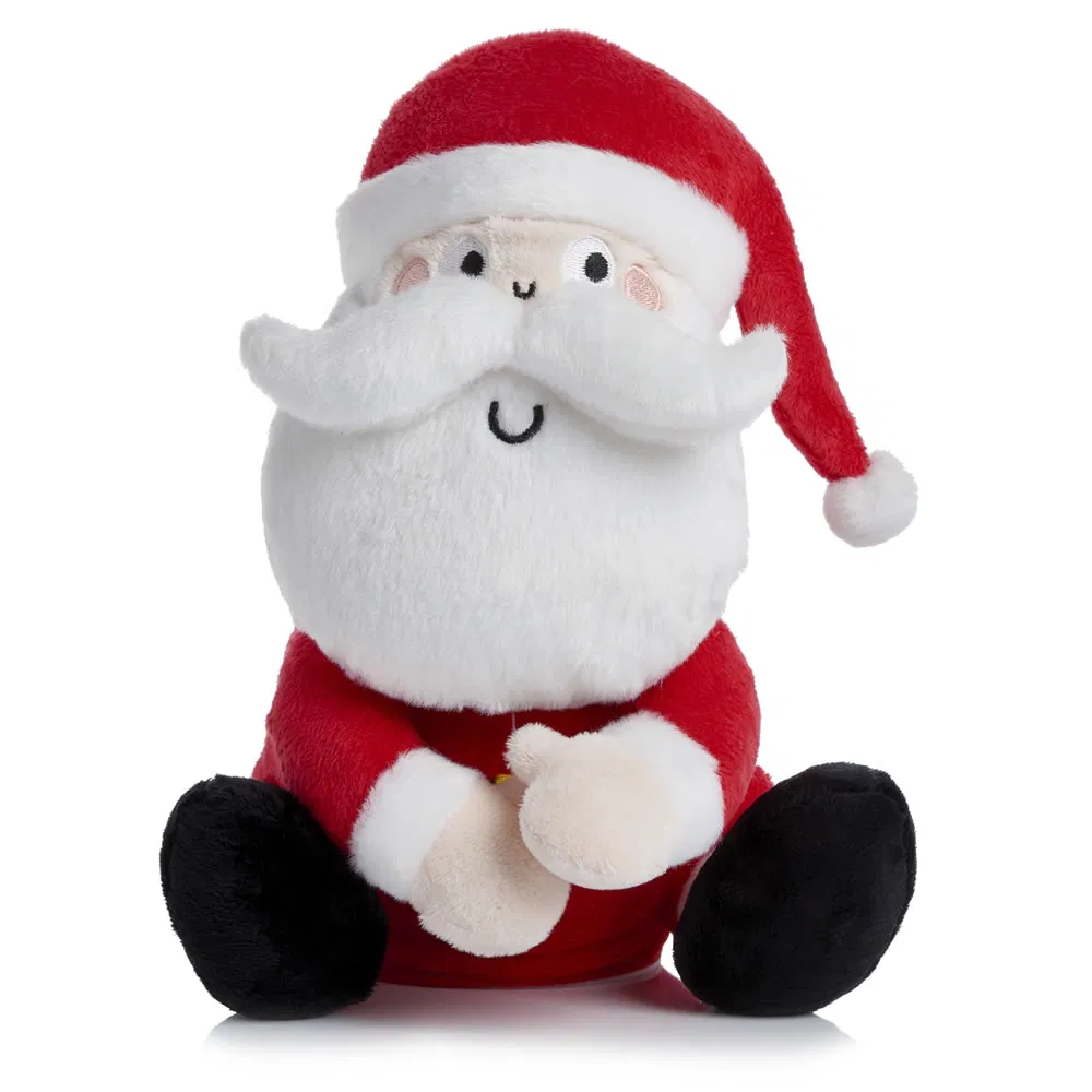 Fluffy Cutest Santa Claus Plush Christmas Ornament Gifts Wholesales