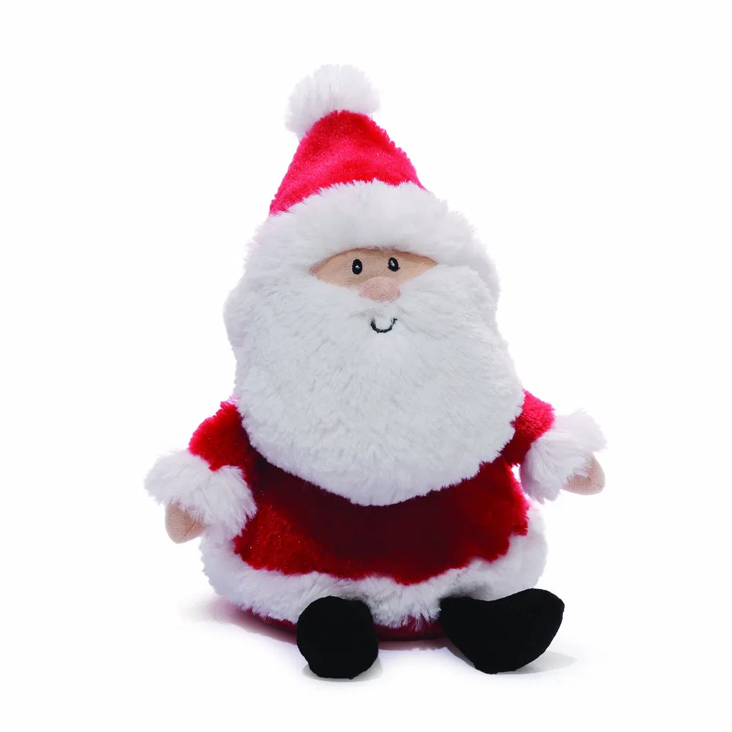 Fluffy Cutest Santa Claus Plush Christmas Ornament Gifts Wholesales