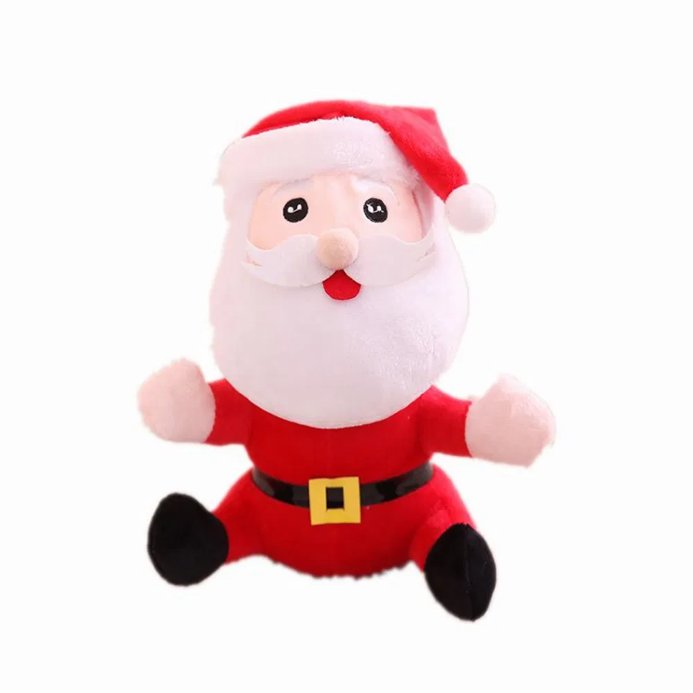 Fluffy Cutest Santa Claus Plush Christmas Ornament Gifts Wholesales