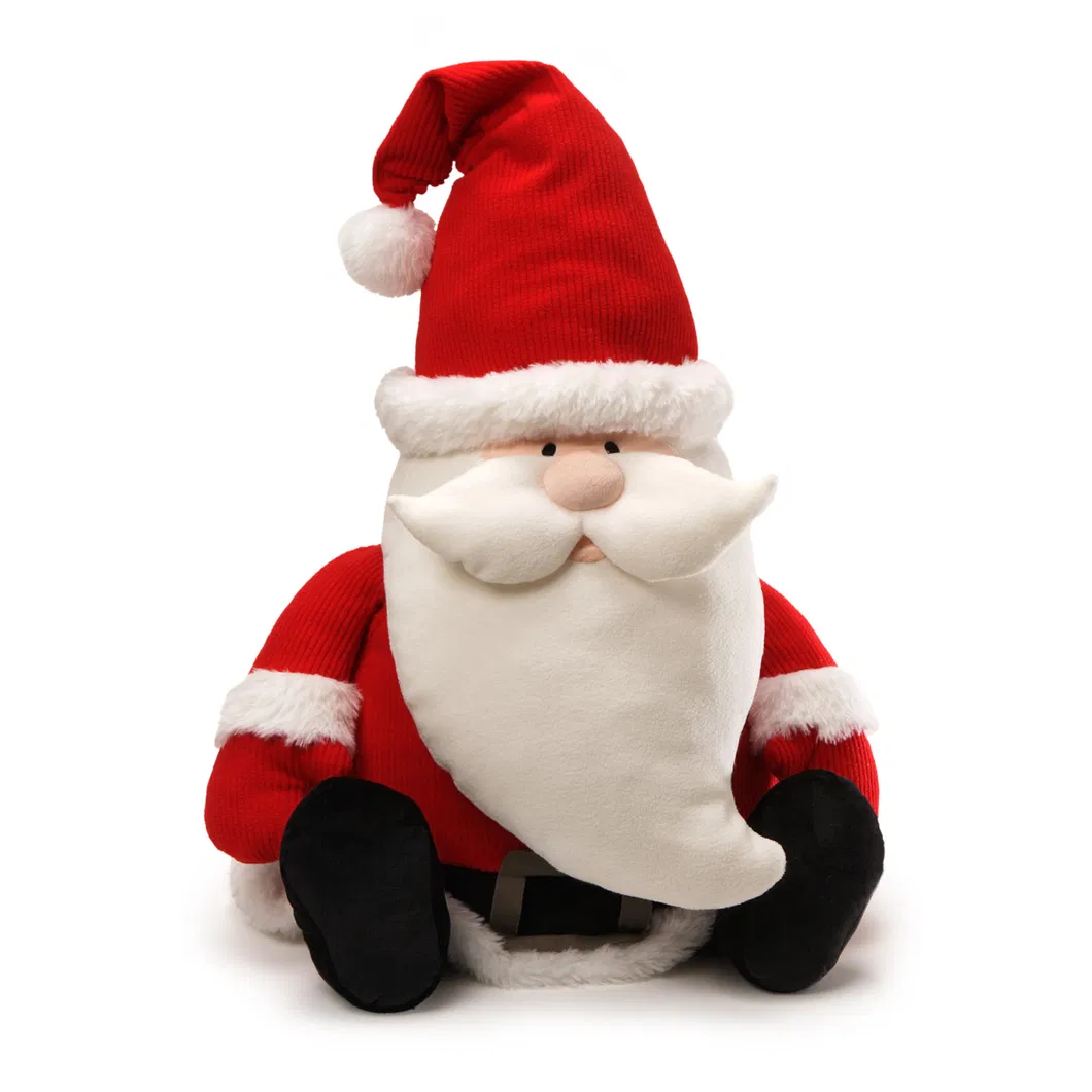 Fluffy Cutest Santa Claus Plush Christmas Ornament Gifts Wholesales