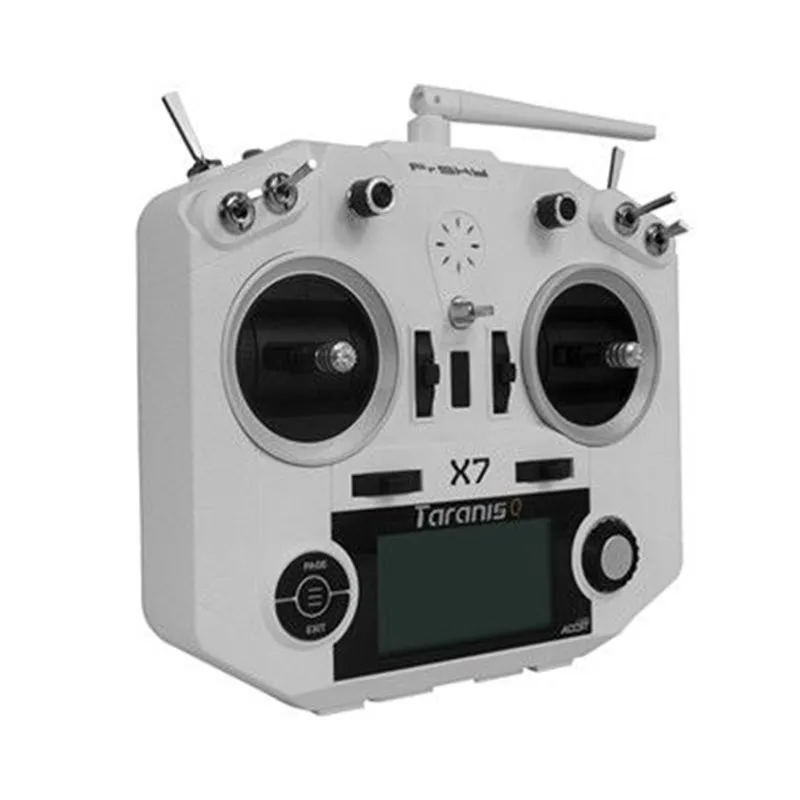 Frsky Accst Taranis Qx7 2.4GHz 16CH Transmitter White Black RC