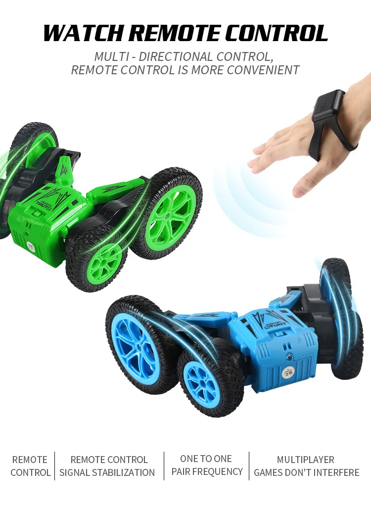Gesture Remote Control Stunt Car Toy Car for Kids