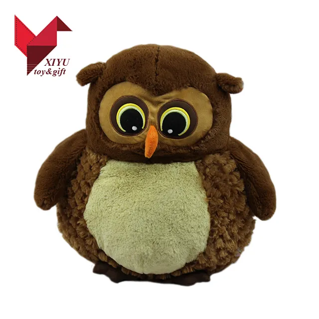 High Quality Stuffed Realistic Animal Toy Soft Material Plush Owl