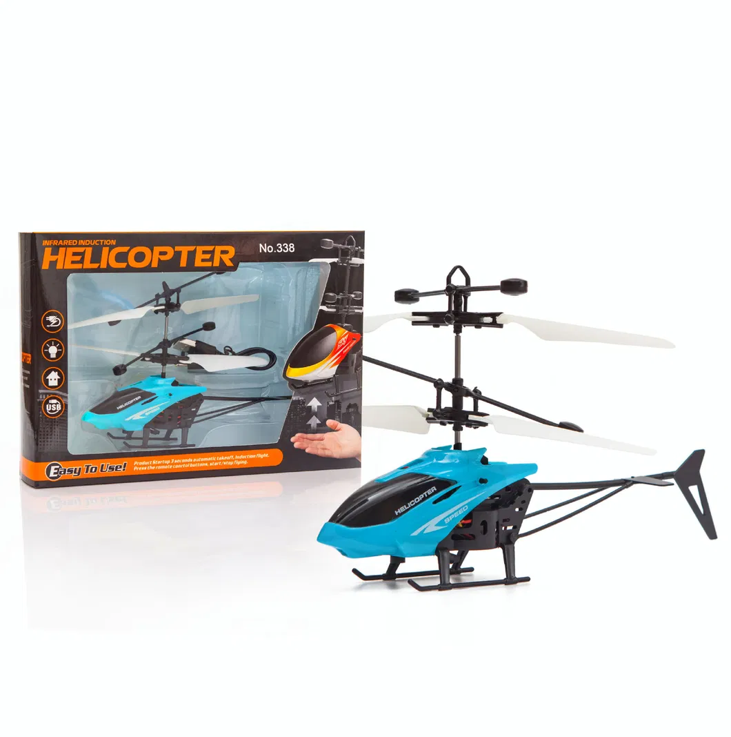 Intelligent Helicopter, Manual Induction, Rechargeable, Electric Toy Helicopter for Children