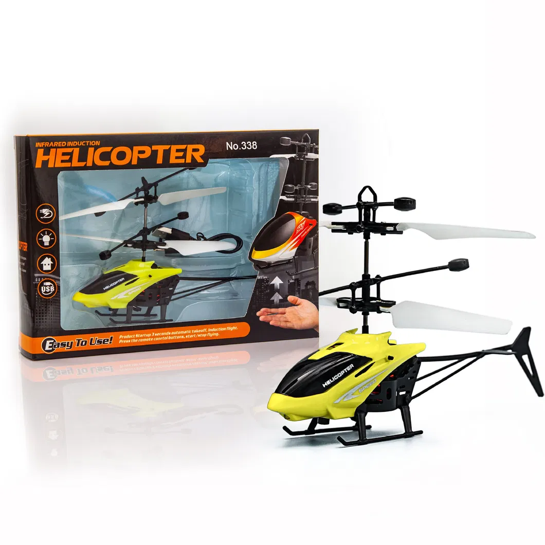 Intelligent Helicopter, Manual Induction, Rechargeable, Electric Toy Helicopter for Children