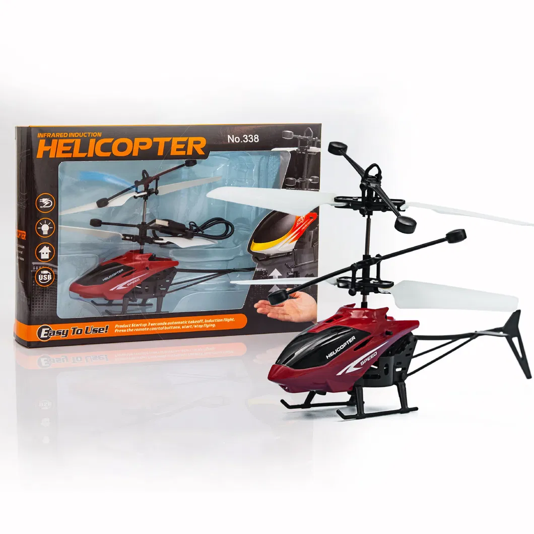 Intelligent Helicopter, Manual Induction, Rechargeable, Electric Toy Helicopter for Children