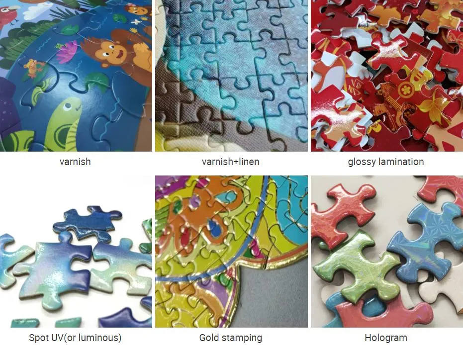 Kids Christmas Gifts Wooden Puzzle Jigsaw Puzzle Unique Animal Puzzle Wolf Dinosaur Elephant Lion Owl