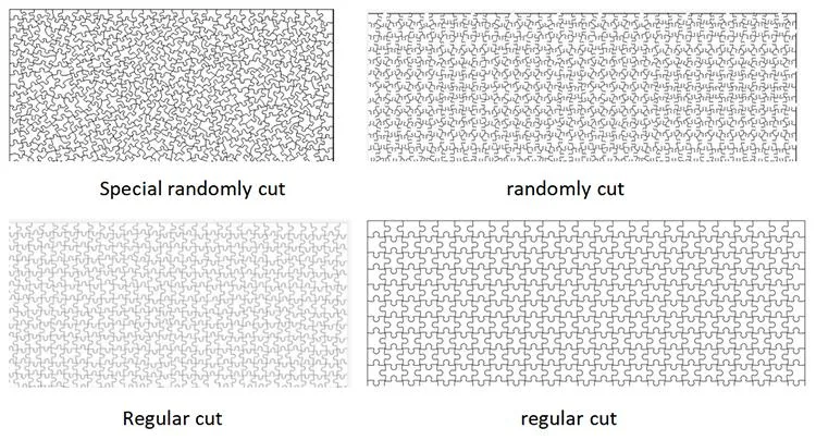 Kids Christmas Gifts Wooden Puzzle Jigsaw Puzzle Unique Animal Puzzle Wolf Dinosaur Elephant Lion Owl