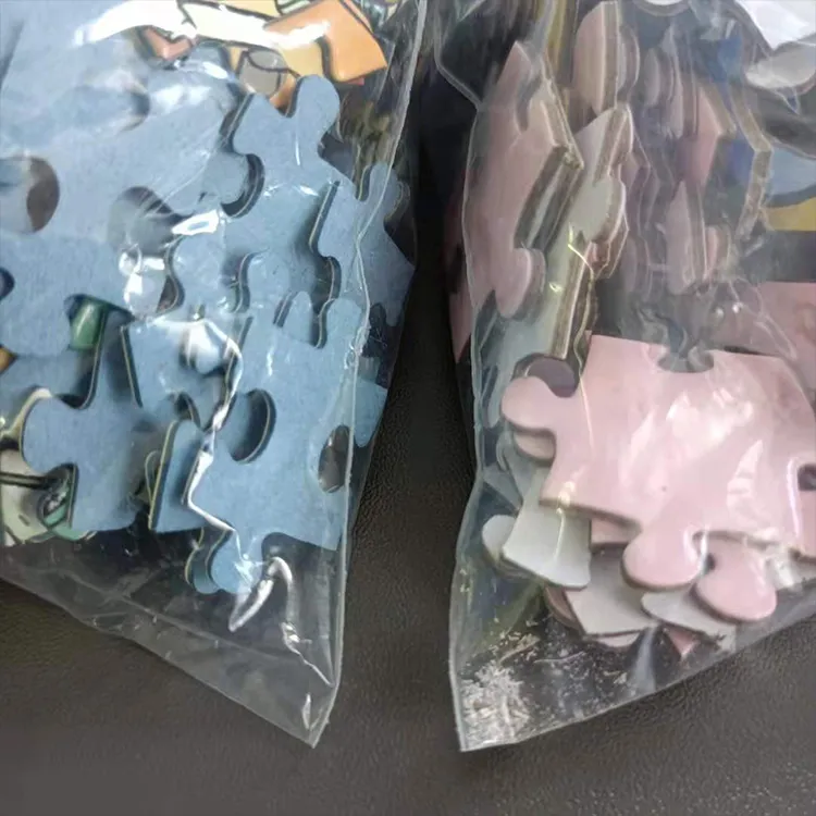 Kids Christmas Gifts Wooden Puzzle Jigsaw Puzzle Unique Animal Puzzle Wolf Dinosaur Elephant Lion Owl