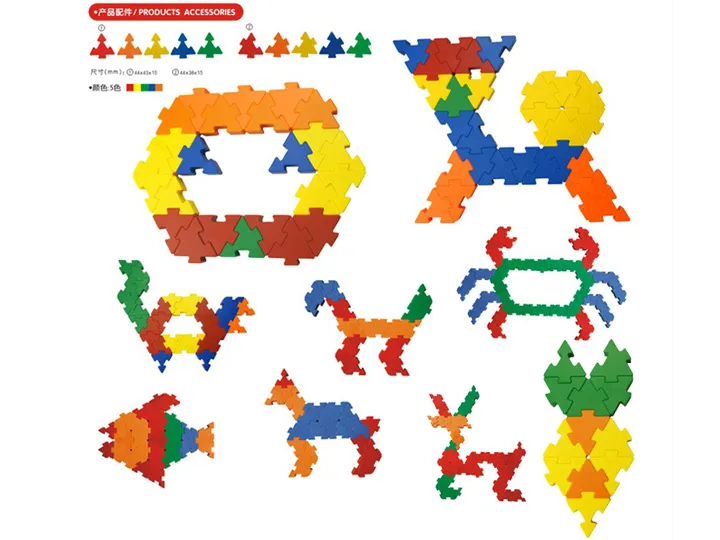 Kids Educational Plastic Toys Building Blocks