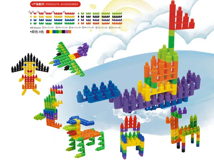 Kids Educational Plastic Toys Building Blocks