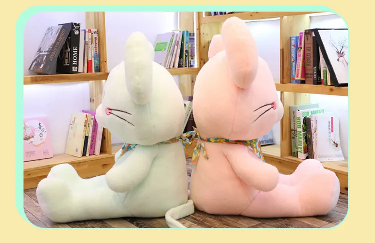 Large Mouse Plush Toy Cute Mouse Pillow Doll Mascot