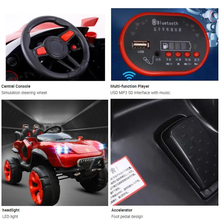 Latest Model Strong Power RC Kids Ride on Electric Car