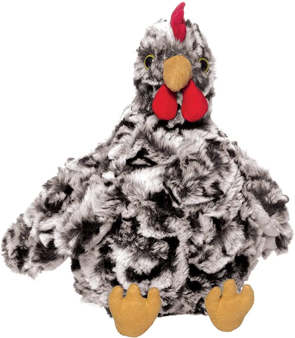 Latest Plush OEM ODM Soft Animal Plush & Stuffed Chicken Doll Animal Toys Baby Toy Mascot BSCI Sedex ISO9001