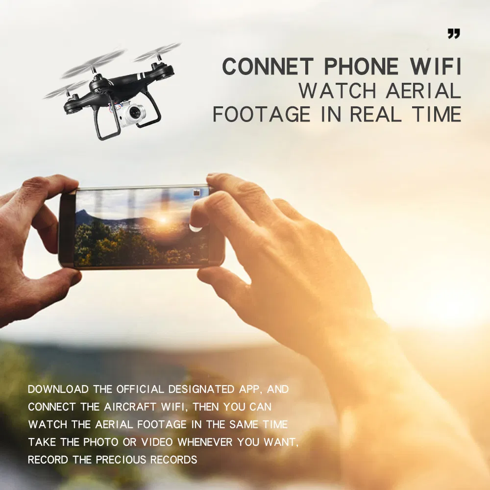 Lf608 WiFi Fpv Professional Foldable Quadcopter RC Drone with 0.3MP/2.0MP/5.0MP Camera (LF608-No Camera-Red)