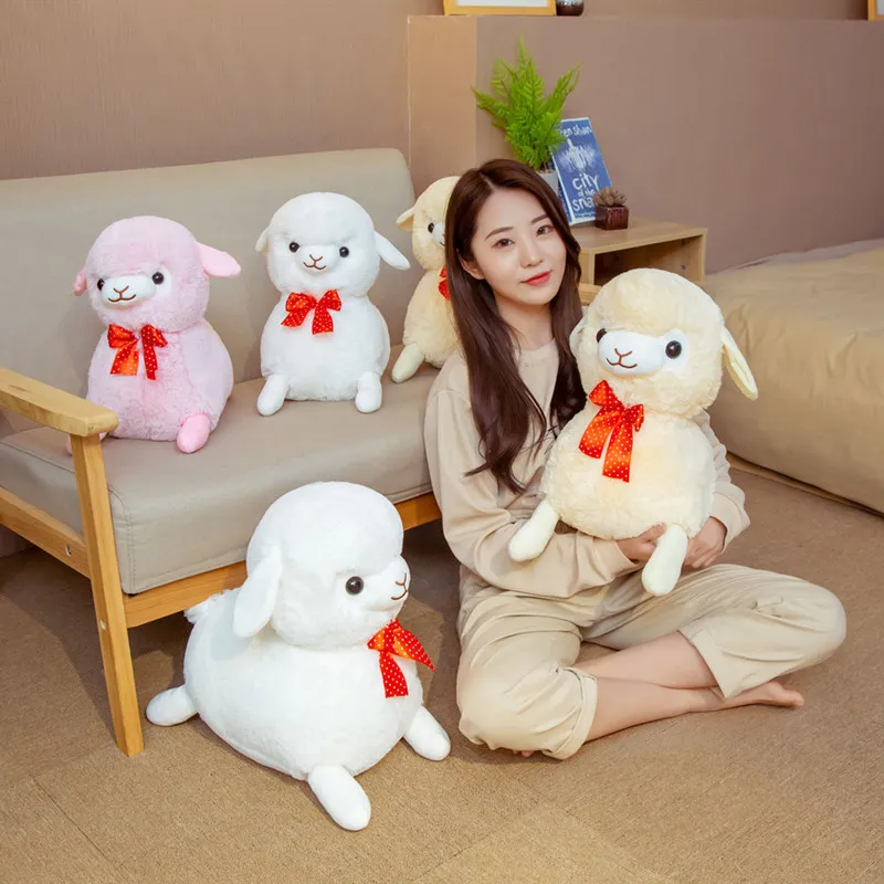 Lovely Lying Posture Alpaca Doll Children Gift Sleeping Pillow