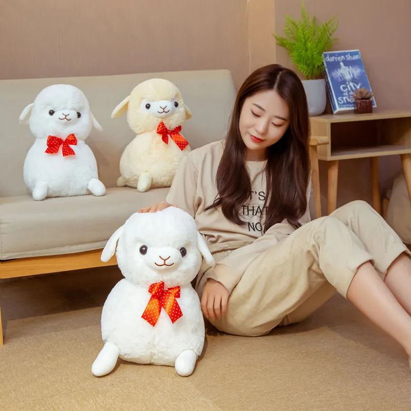 Lovely Lying Posture Alpaca Doll Children Gift Sleeping Pillow