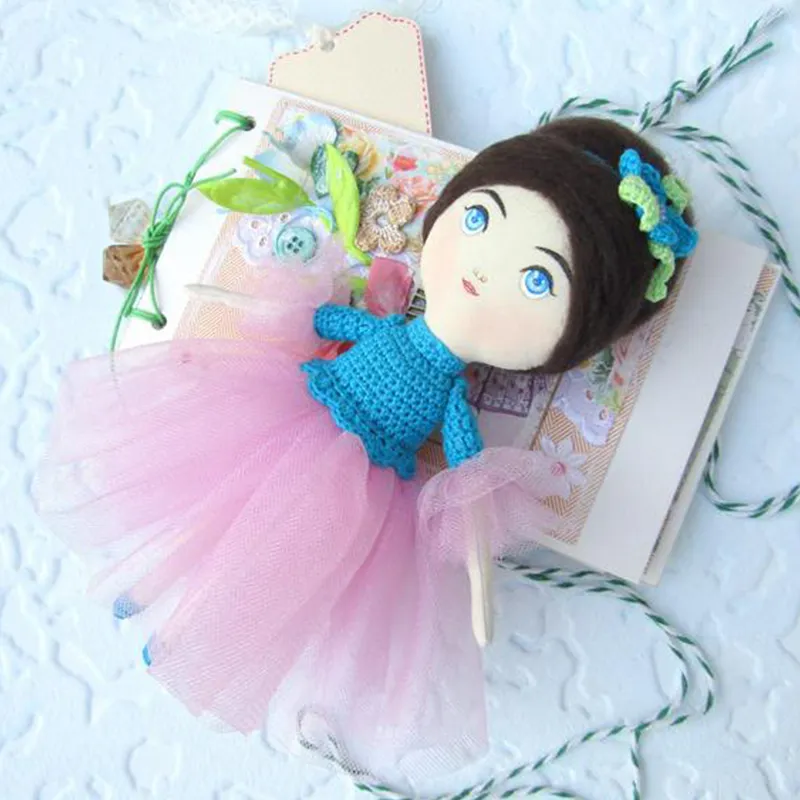 Lovely Stuffed Custom En71 Fashion Doll Girls Baby Ballerina Dressing Plush Toys Wholesale Ballet Rag Dolls Baby Doll