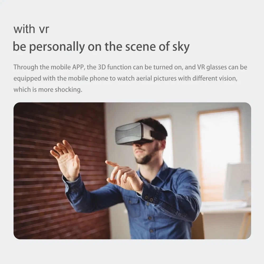 Mini WiFi Fpv with 0.3MP/5.0/4kmp HD Camera Altitude Hold Mode Foldable Quadcopter RTF RC Drone for Kids with CE (MINI-Black-480P-box)