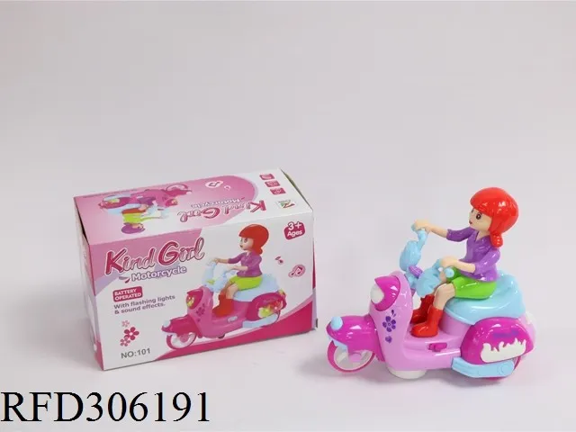 New Arrival Kids B/O Swan with Flashing Lights and Sound Effects