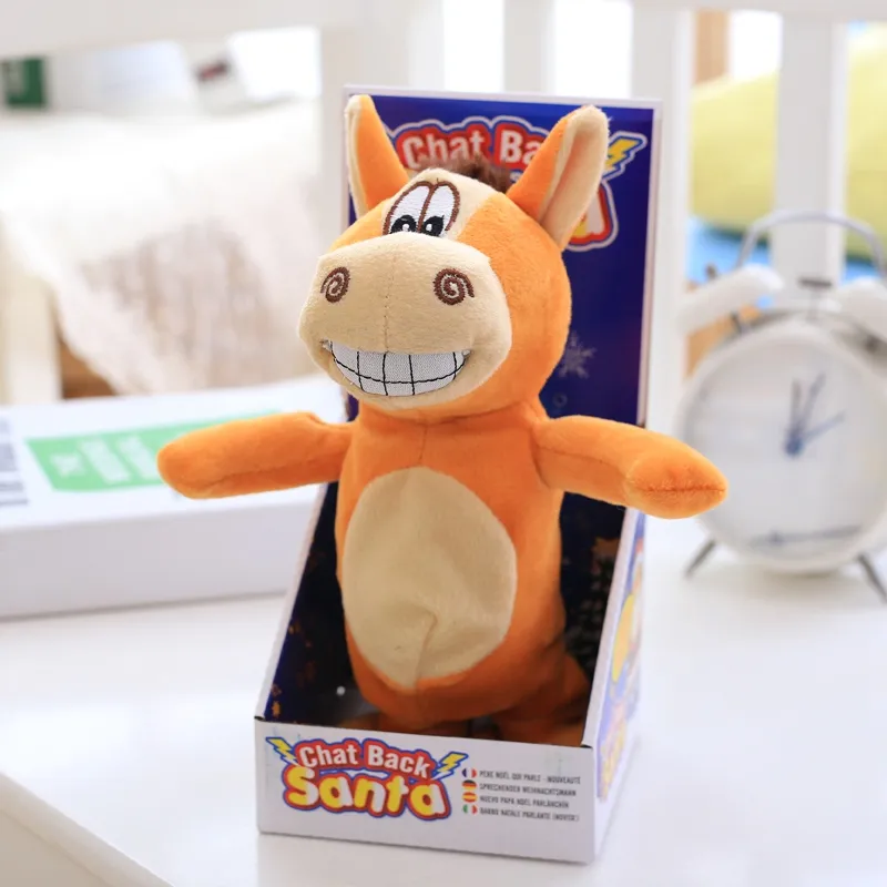 New Stuffed Animal Electric Talking Donkey Toy for Children