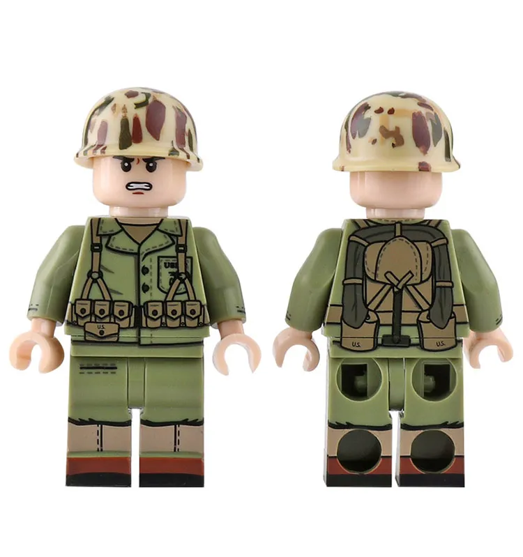 Novelty ABS Military Toys Miniature Anime Action Figure Warriors Figure