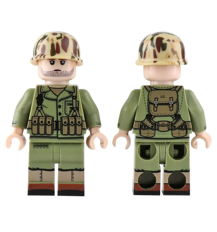 Novelty ABS Military Toys Miniature Anime Action Figure Warriors Figure