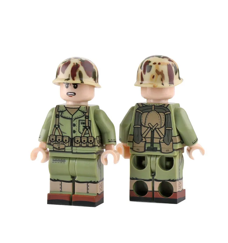 Novelty ABS Military Toys Miniature Anime Action Figure Warriors Figure