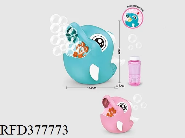 Party Toy 110ml Bubble Blower Dolphin Bubble Machine for Sale