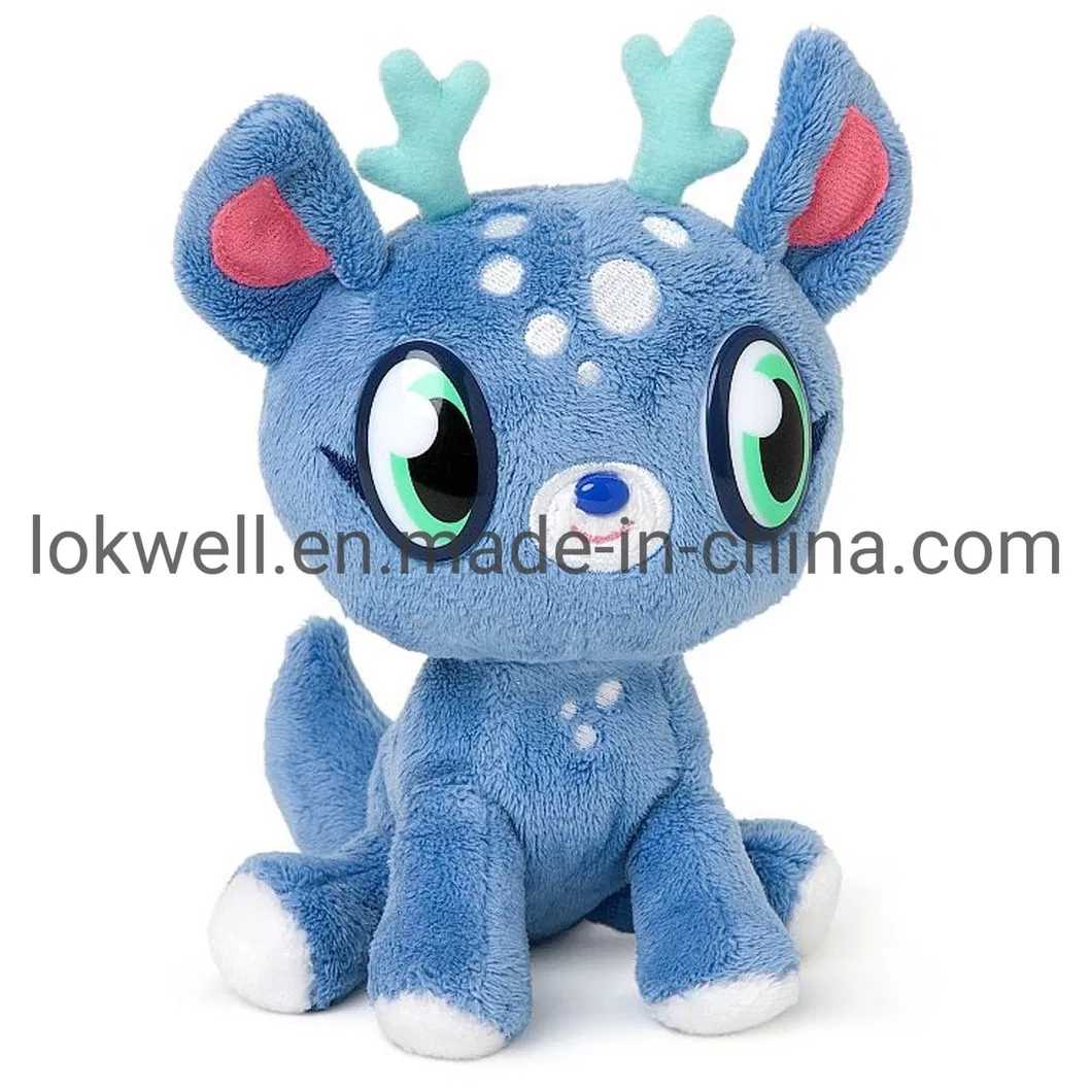 Pink Monster Plush Stuffed Toys Cute Doll