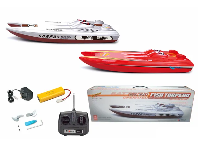 Plastic Children Electric Toys Remote Radio RC Control Boat H7409012