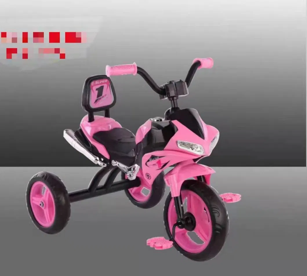 Plastic Kids Tricycle with Light and Music with CE License