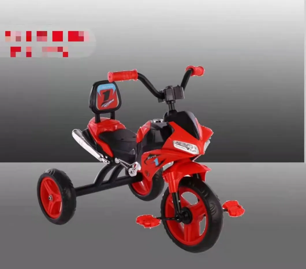 Plastic Kids Tricycle with Light and Music with CE License