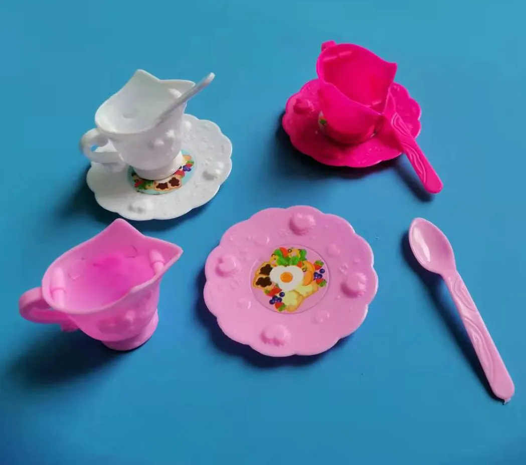 Plastic Toy Doll Feeding Bottle Transparent Bottle for Feeding