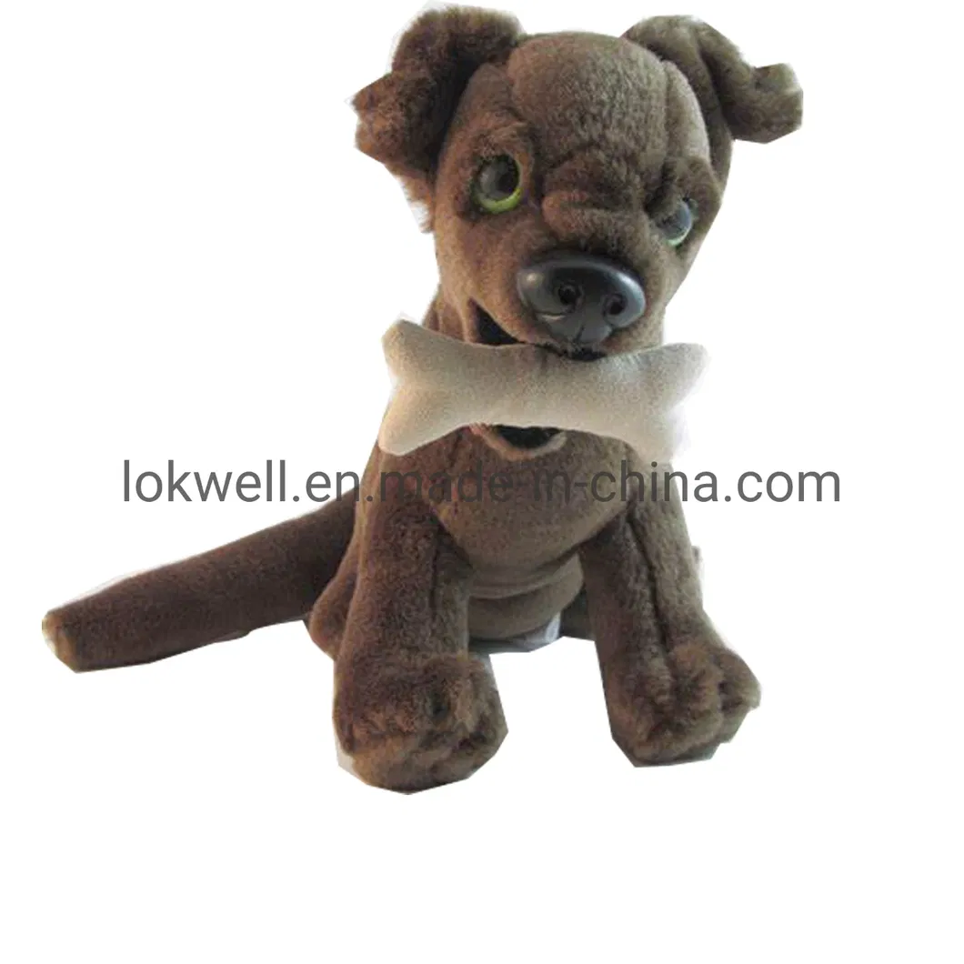 Plush Lying Dog Stuffed Animal Manufacture Supplier