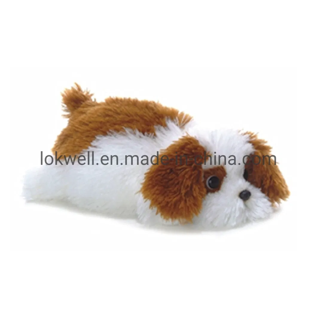 Plush Lying Dog Stuffed Animal Manufacture Supplier