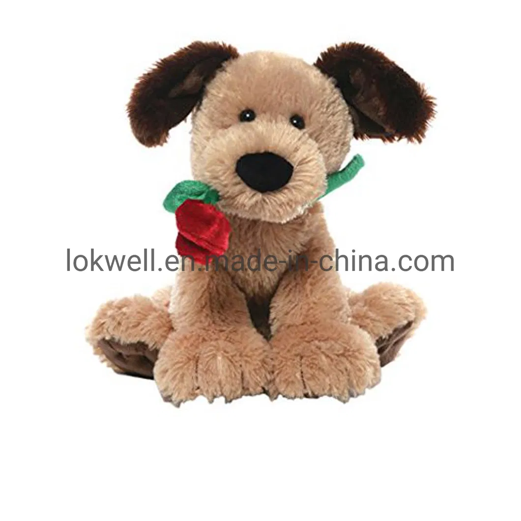Plush Lying Dog Stuffed Animal Manufacture Supplier