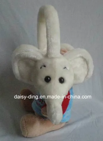 Plush Lying Elephant Gift Case