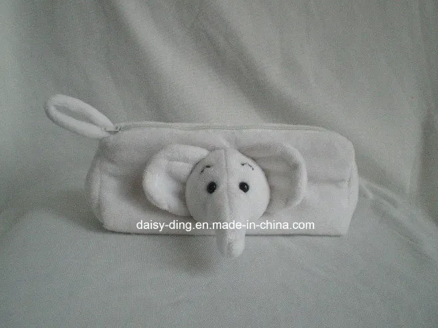 Plush Lying Elephant Gift Case